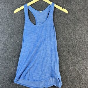 Lululemon Tank Top Womens Small Blue Racerback Athletic Yoga Lightweight Workout